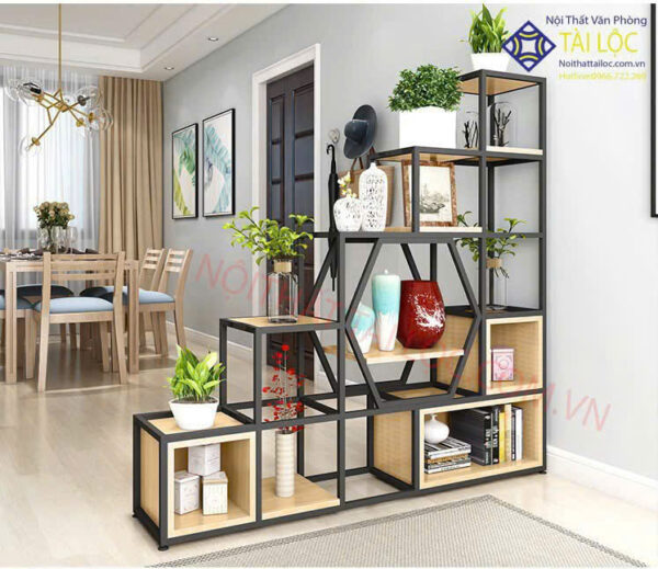 Mẫu Kệ Sắt Trưng Bày - THS18