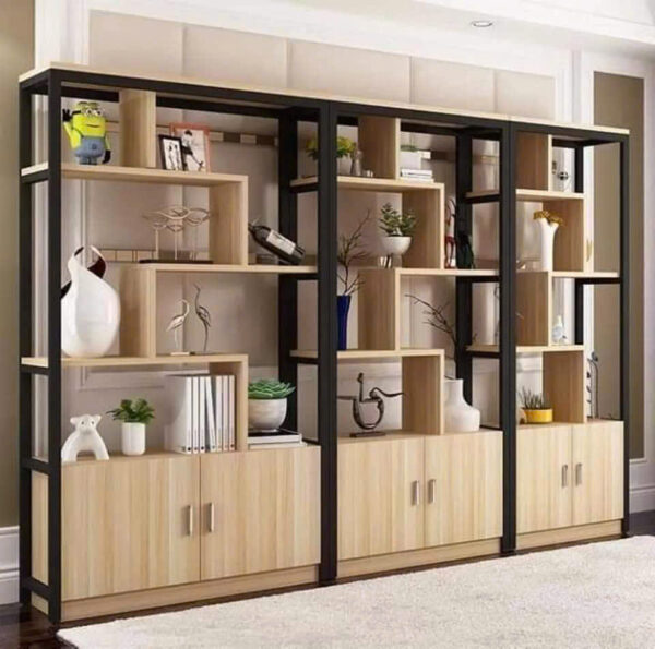 Mẫu Kệ Sắt Trưng Bày - THS04